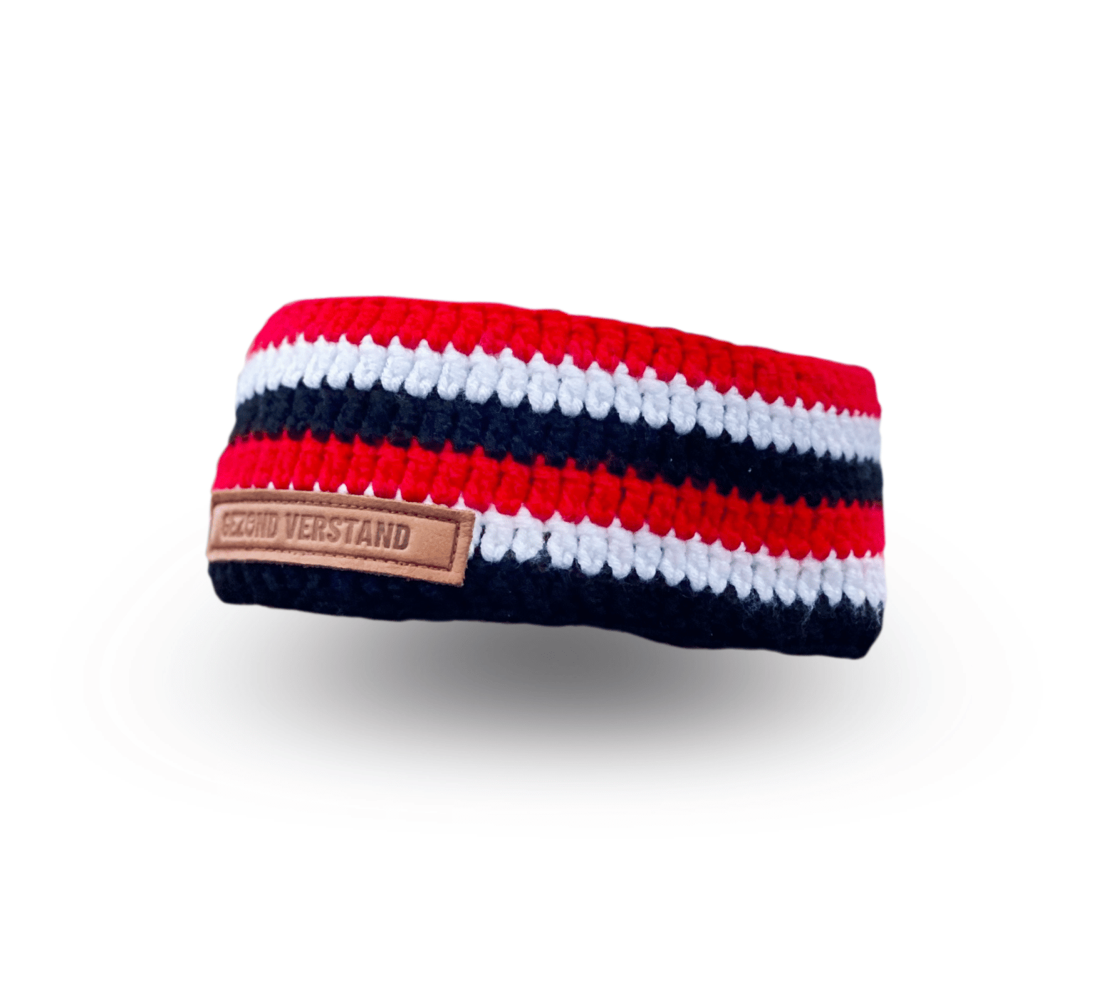 Haarband (rood-wit-zwart)