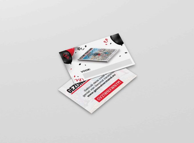 Verzenden in cadeau-envelop