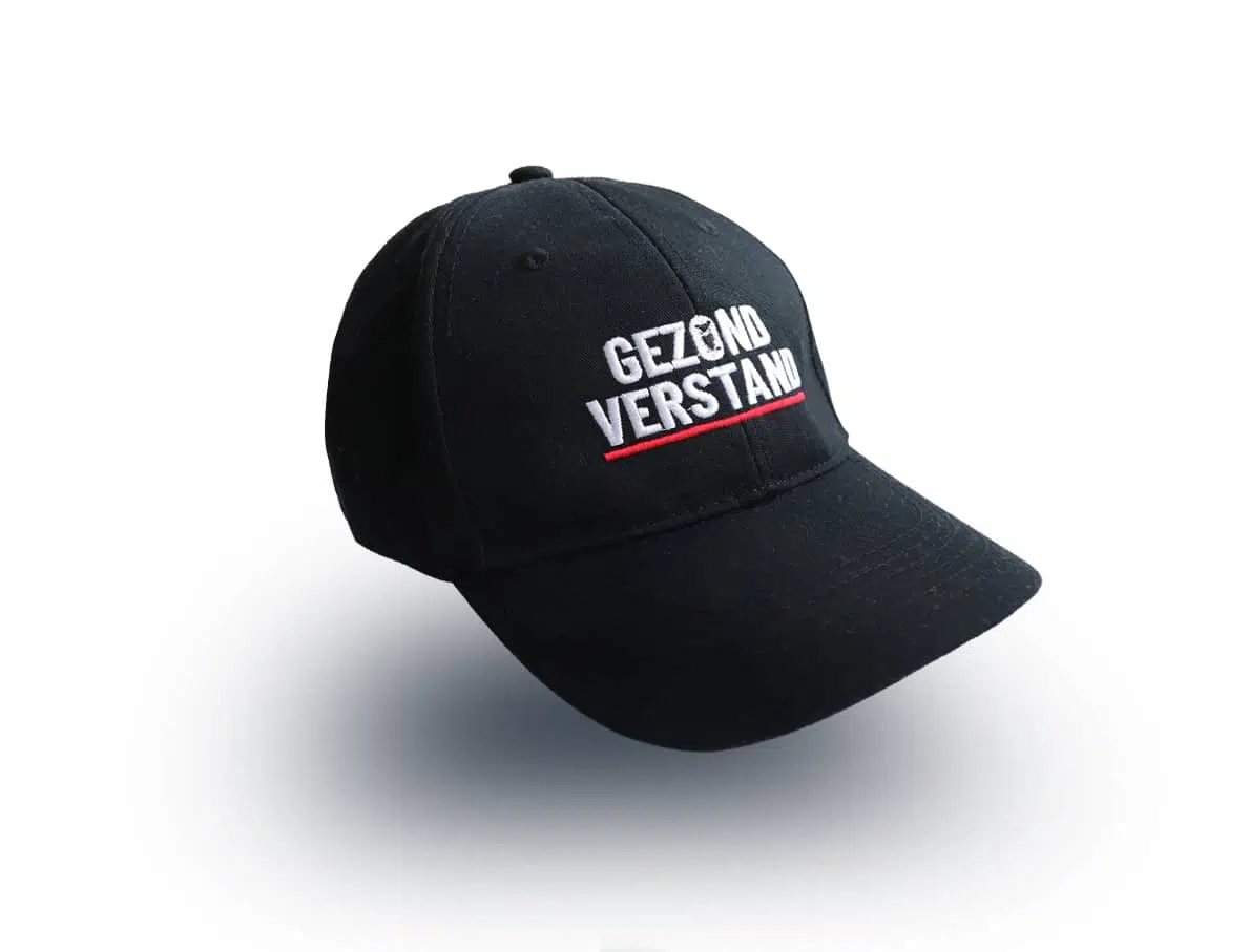 GV mockup cap zwart
