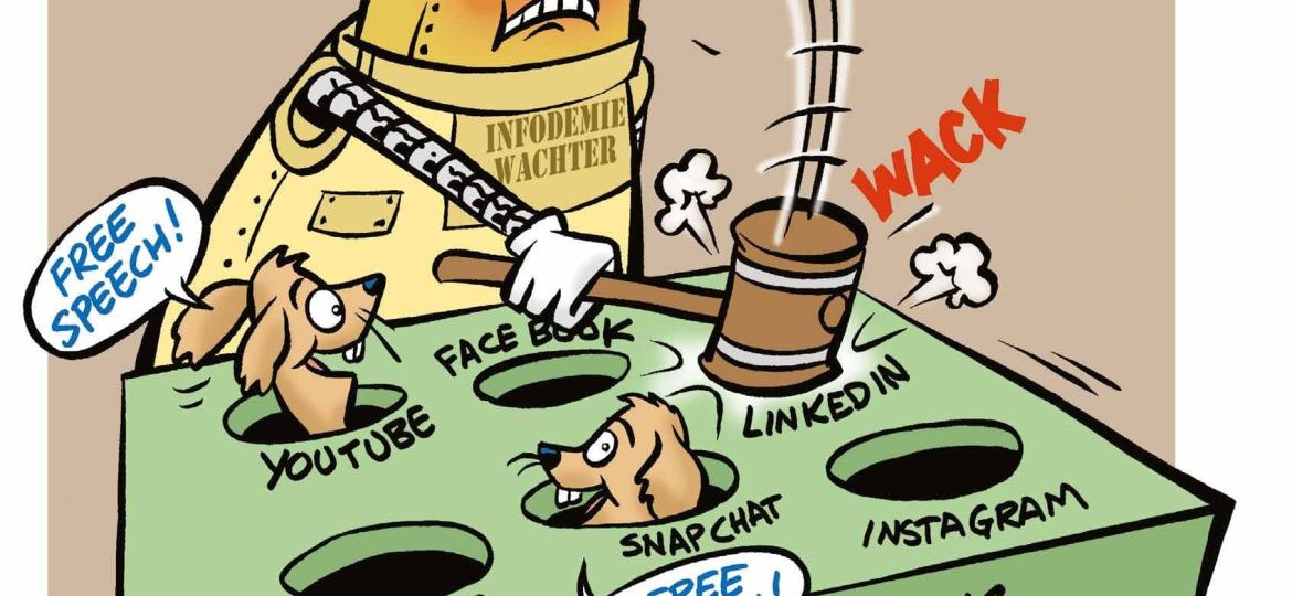 social media censuur twitter youtube facebook