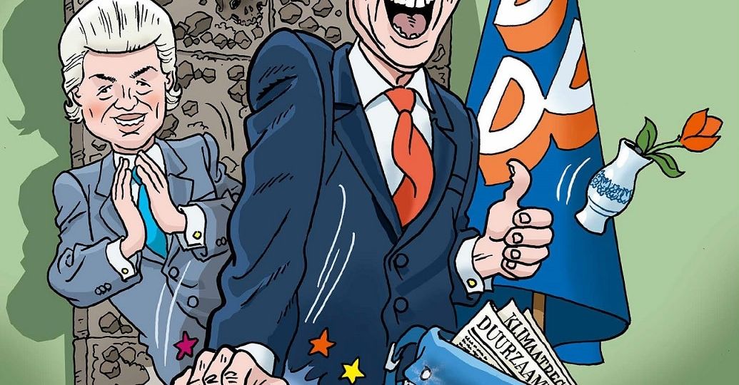 Rutte demissionair min