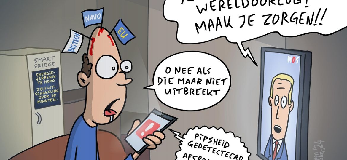 98 Het krijgstoneel, nu en in de toekomst, is uw hoofd