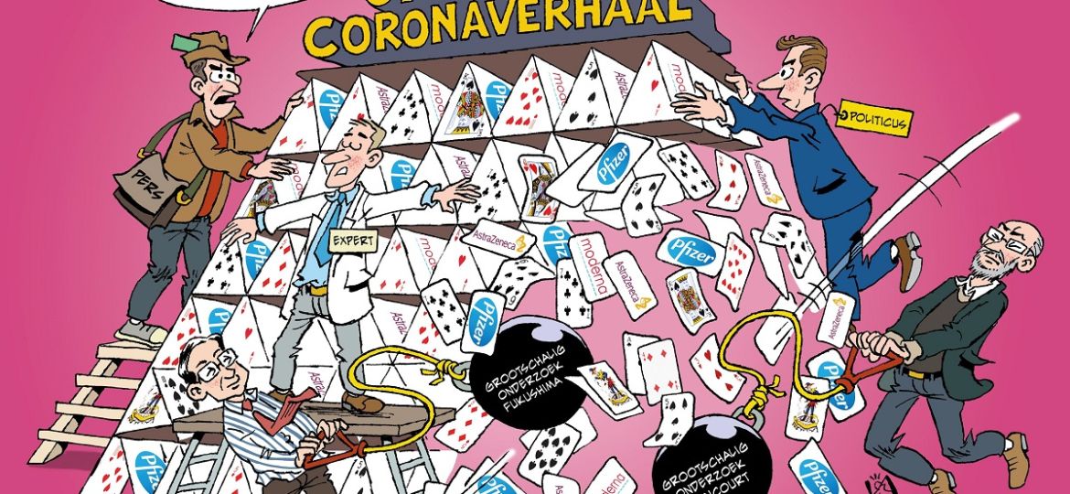 99 Het doek moet vallen voor het officie╠êle coronaverhaal