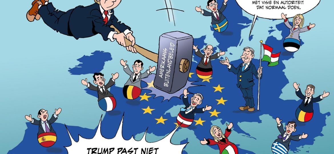 103 EU in paniek na Trump beving