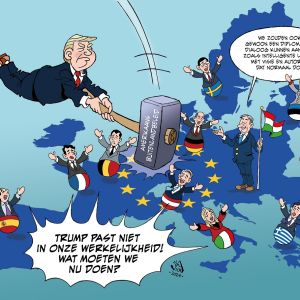 103 EU in paniek na Trump beving