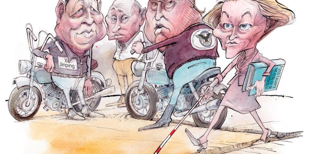 110 Trump verzet koers, EU leeft in de wereld van gisteren