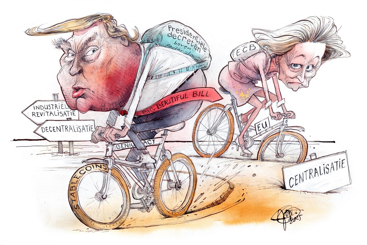 118 Trumps verlegging van de westerse koers