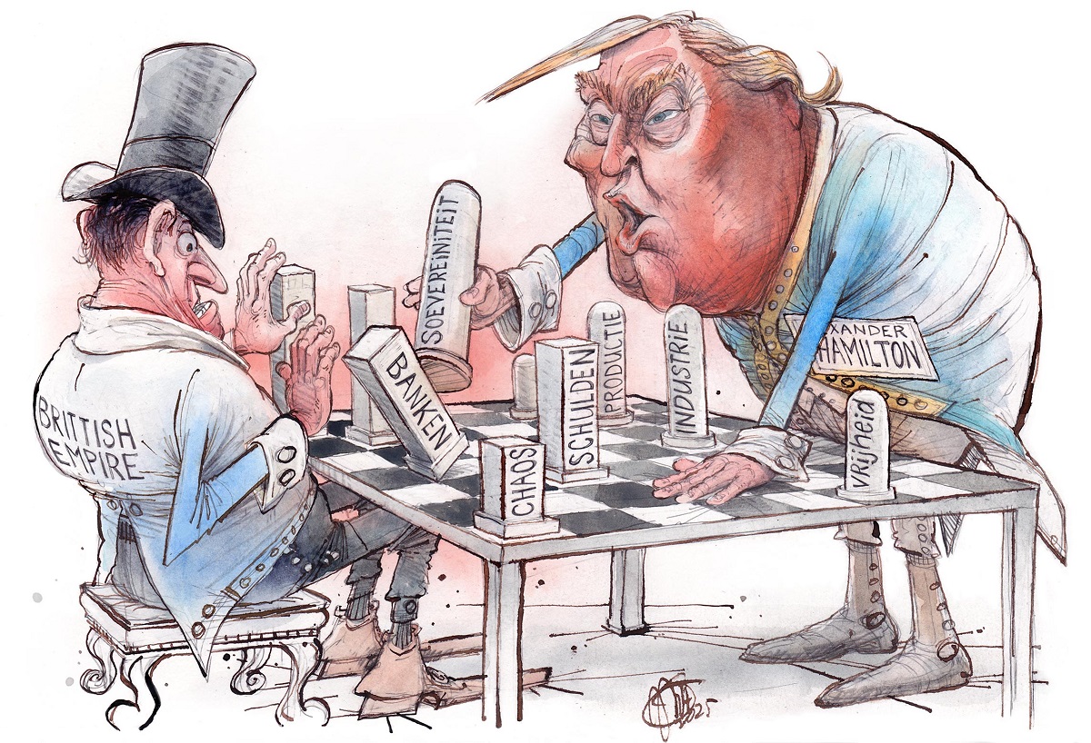 125 De Trump revolutie tegen het Britse neokoloniale systeem