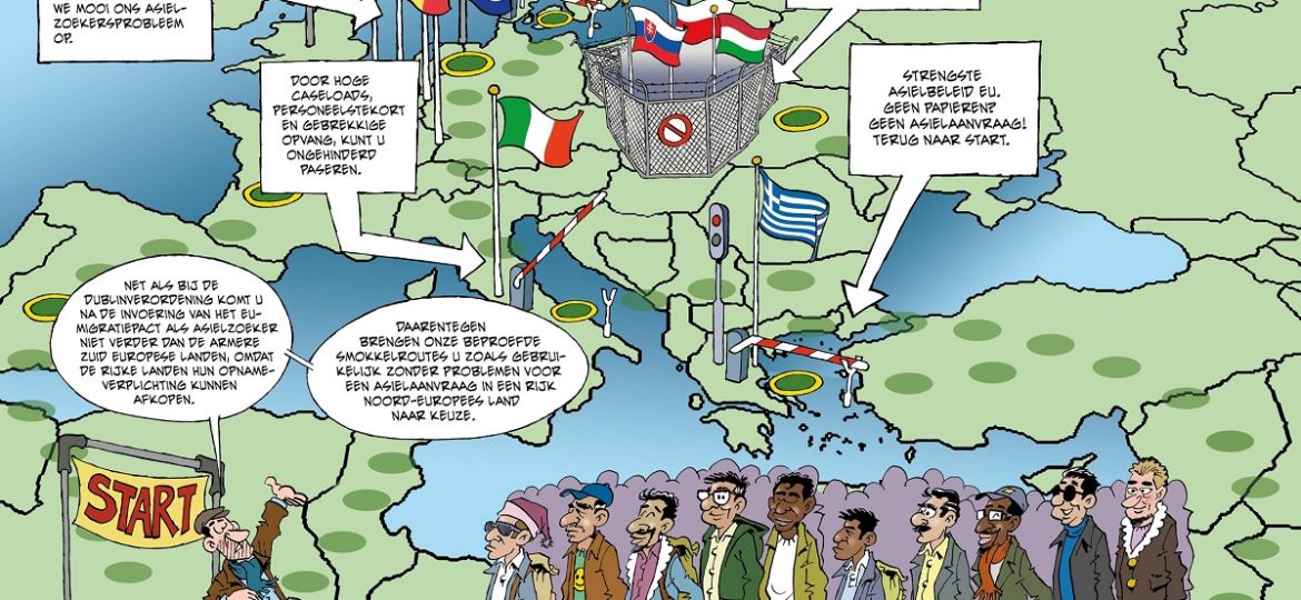 125 Europese landen keren zich tegen migratieregels