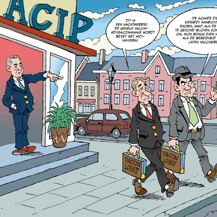 128 Door Kennedy schoon┬¡geveegde vaccin advies┬¡commissie zet ware revolutie in gang