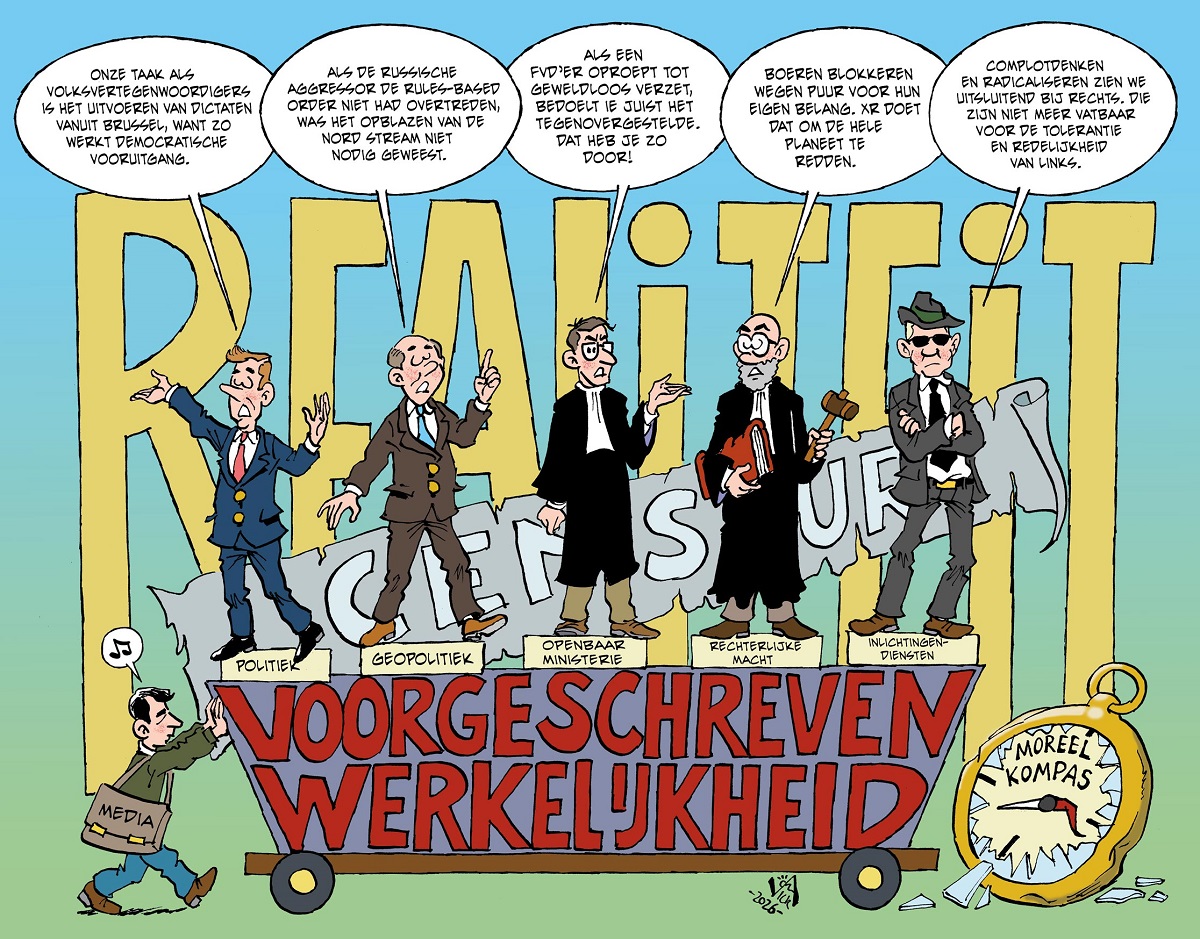 133 Asymmetrische verontwaar┬¡diging ter handhaving van voorgeschreven werkelijkheid