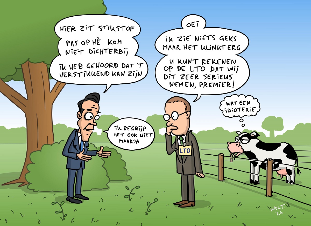 133 Nederlandse boeren en hun nadruk op het verkeerde probleem