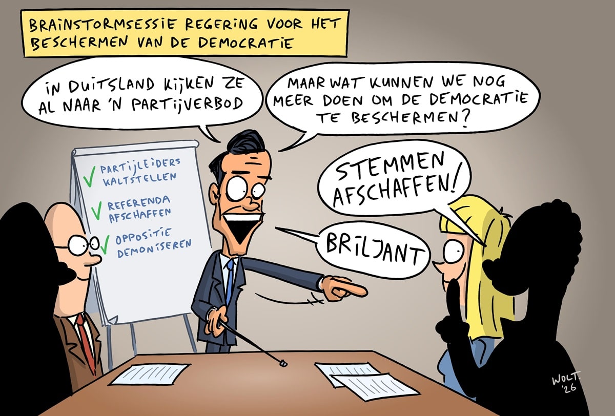 146 Beschermen van de democratie als alibi