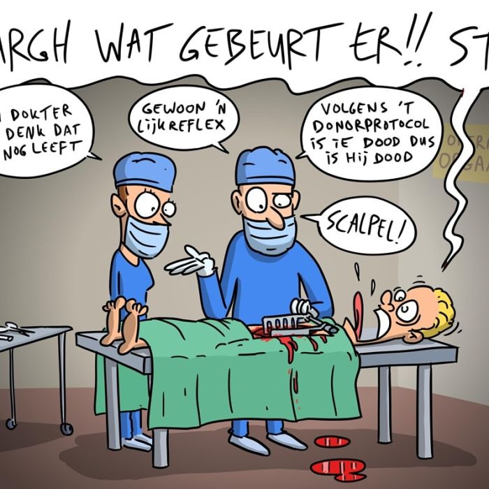 148 Is men dood genoeg om te doneren