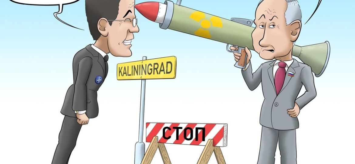 148 Rusland bluft niet en zal kernwapens inzetten als Kaliningrad wordt aangevallen