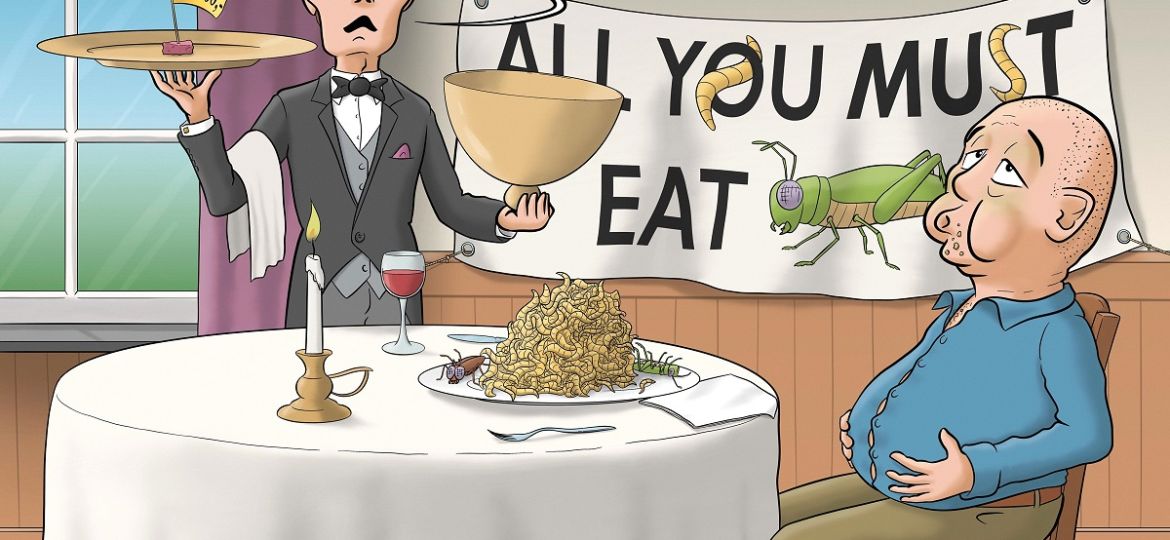 83 You will eat the bugs, but not be healthy