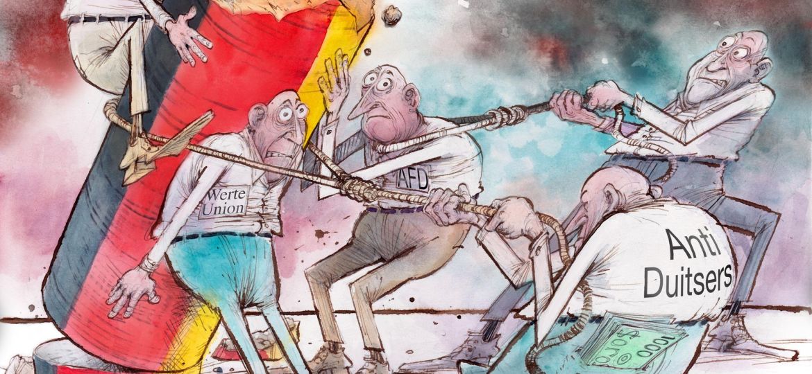 84 Het explosieve Duitse politieke landschap