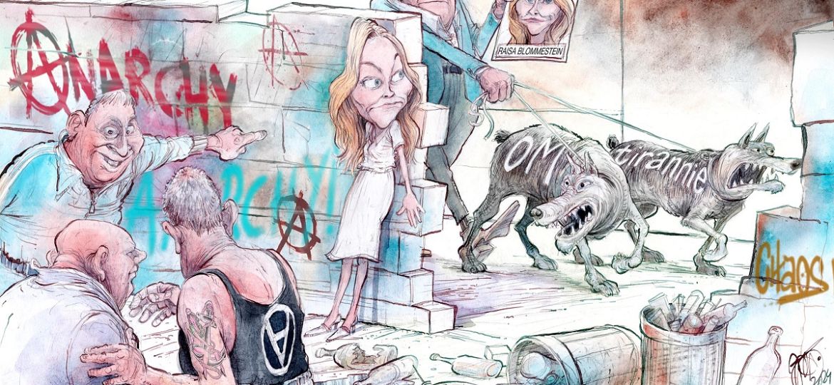 87 Anarcho tirannie, de pijler onder totalitaire staatsmacht