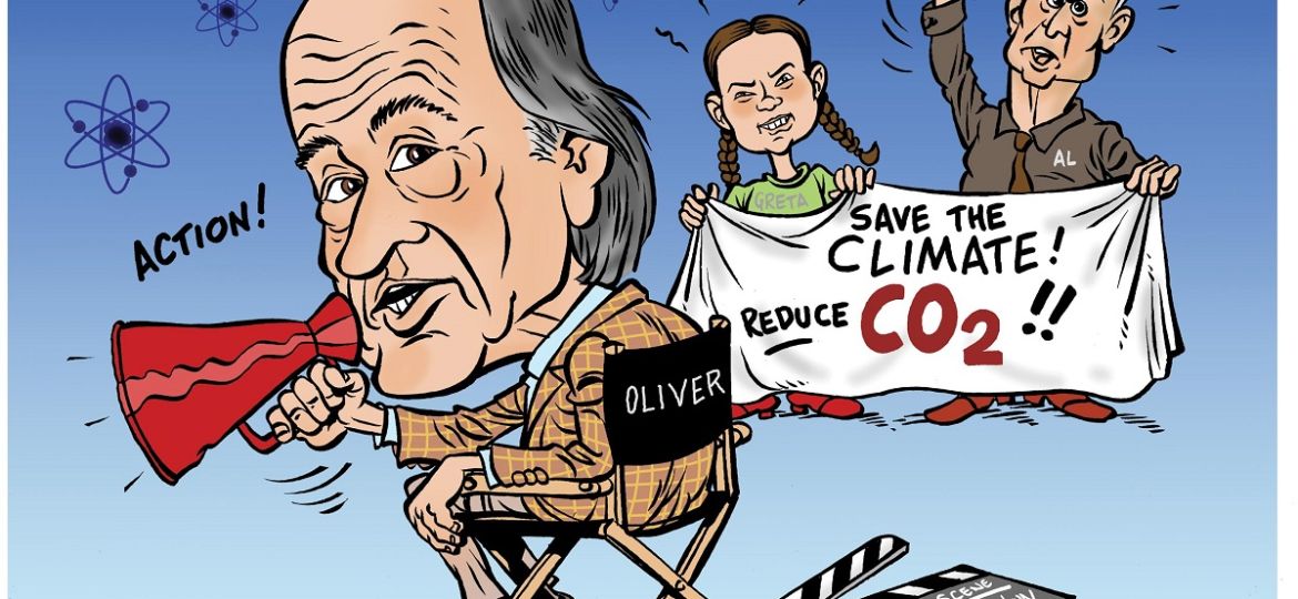 87 StoneÔÇÖs Nuclear Now is een ver┬¡volg op GoreÔÇÖs Inconvenient Truth