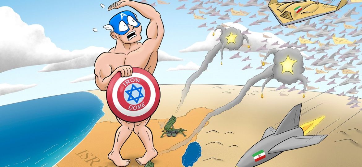 88 Iran schrijft geschiedenis met militaire operatie tegen Israe╠êl