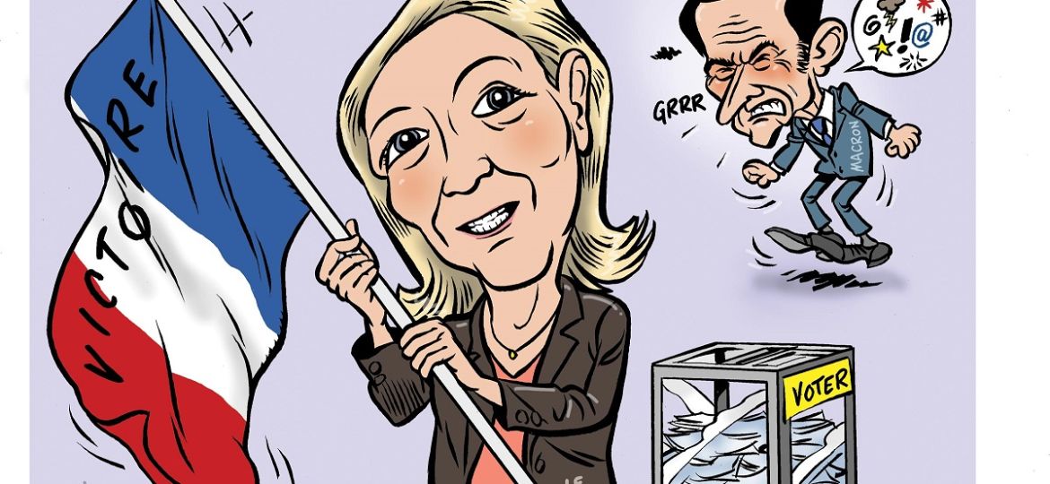 93 Geen taboe meer op Le Pen in Frankrijk