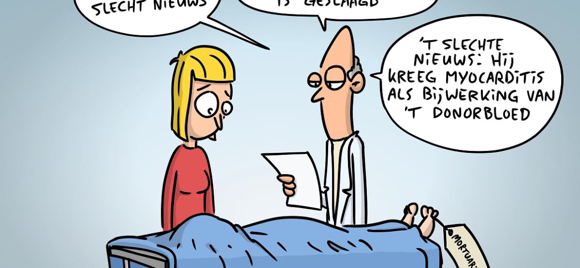 97 Bloedtransfusie is gevaarlijk geworden