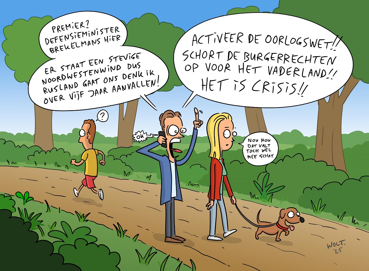 117 Dictatoriale oorlogs┬¡wetten in aantocht