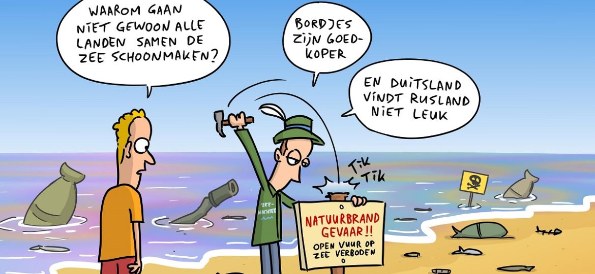 119 Oorlogsgif in Europese zeee╠ên en weigering met Rusland samen te werken