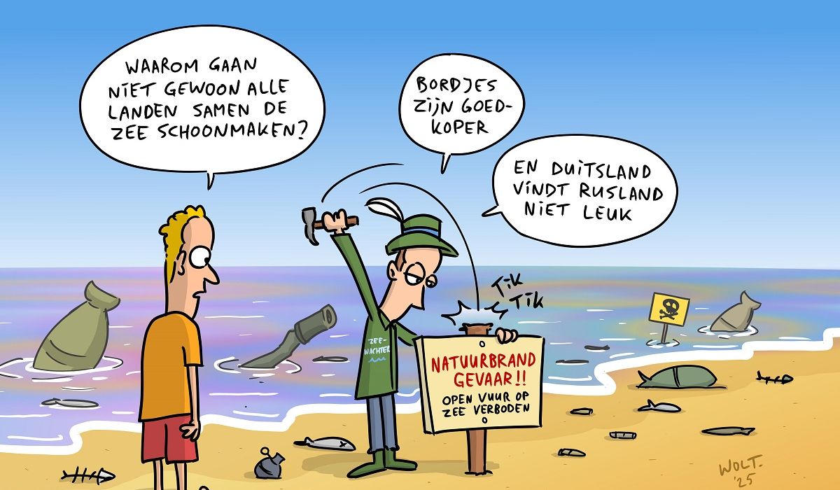 119 Oorlogsgif in Europese zeee╠ên en weigering met Rusland samen te werken