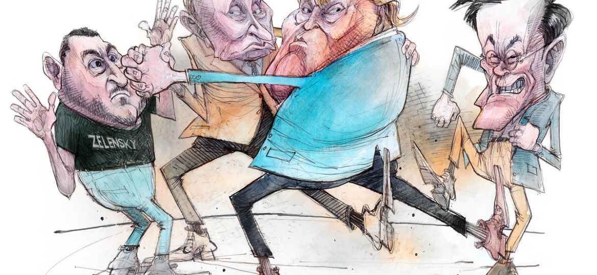 120 Rusland dicteert vredesonderhandelingen in Alaska top