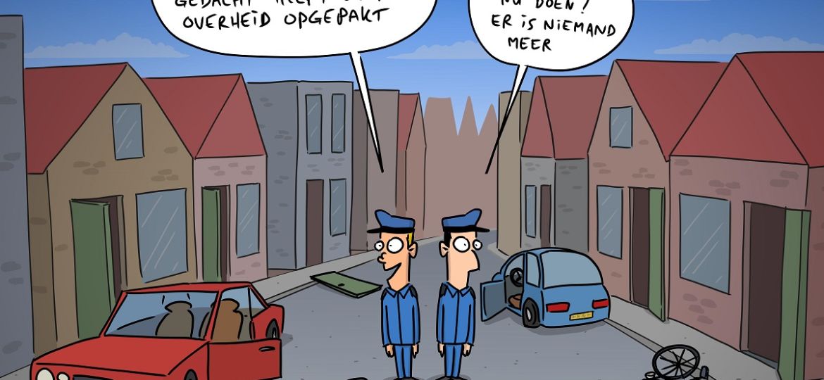 121 Gedachtenpolitie gelijk aan die van de Duitse bezetting