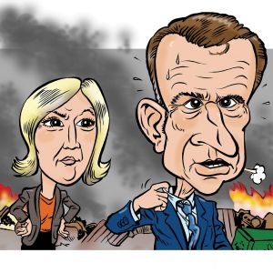 122 Frankrijk in crisis, politieke chaos en grote protesten