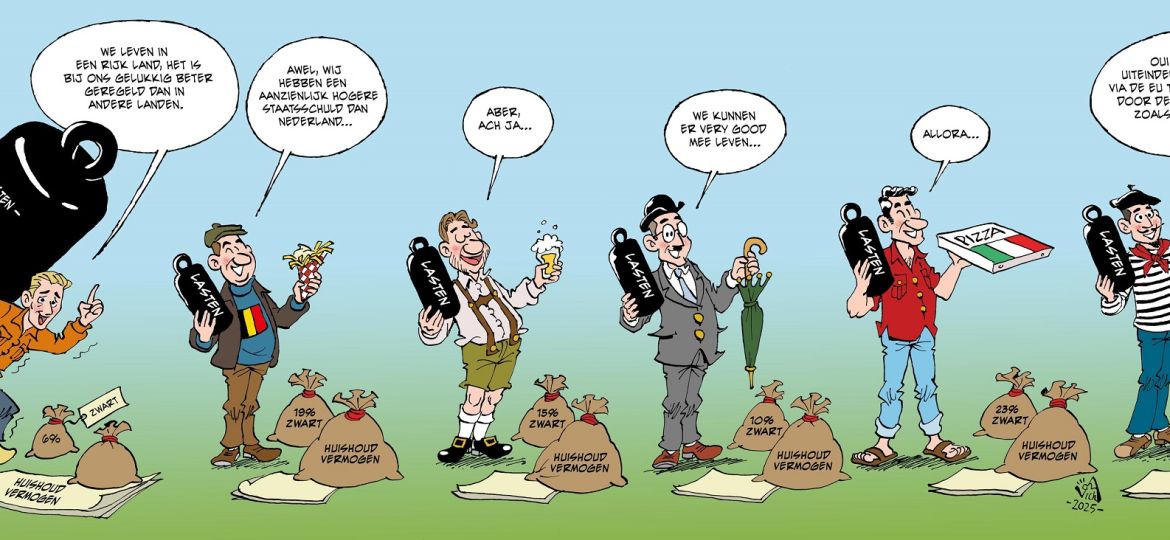 122 Neerlands financie╠êle gezondheid dankzij de uitgemolken burger