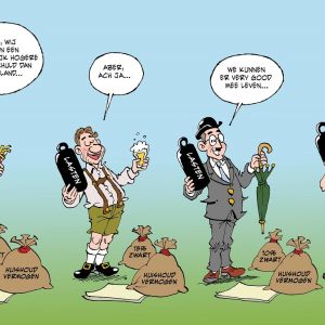 122 Neerlands financie╠êle gezondheid dankzij de uitgemolken burger