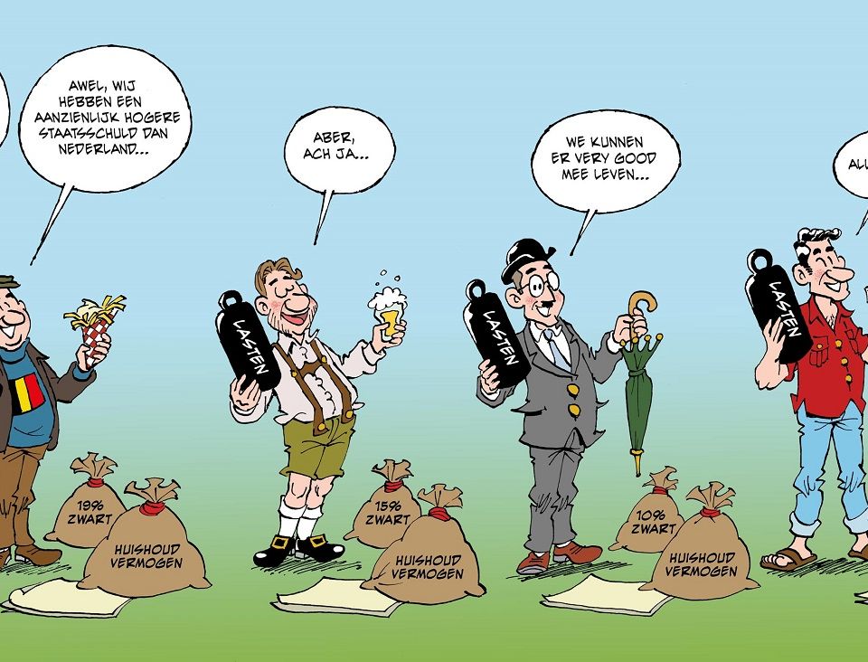 122 Neerlands financie╠êle gezondheid dankzij de uitgemolken burger