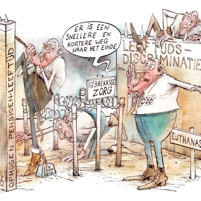 132 Doodscultus van euthanasie als kostenbesparing op ouderen en zwakkeren