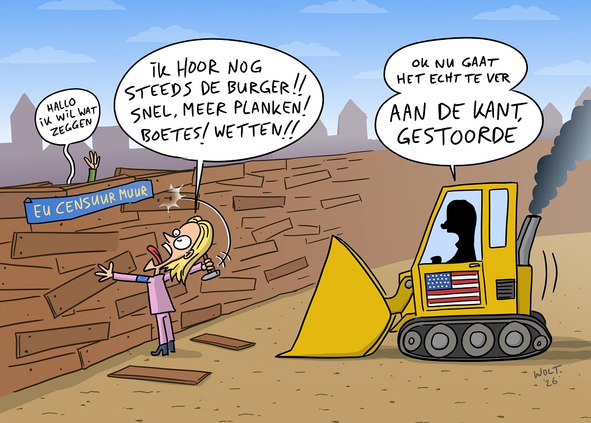 132 EU censuur zit Amerikanen flink dwars