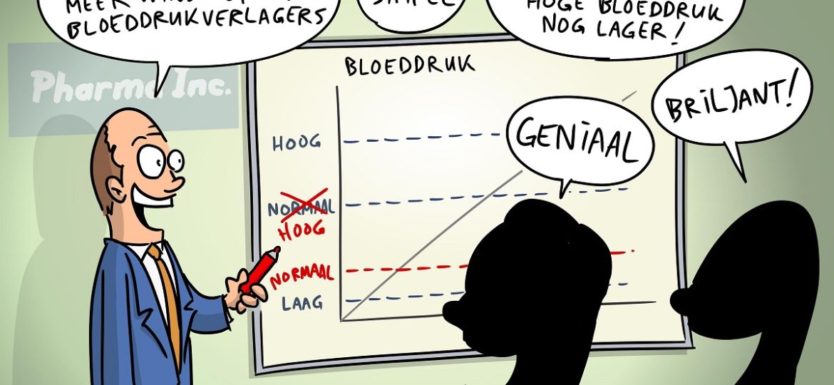 134 Behandeling hoge bloed┬¡druk berust op propaganda van farmaceuten