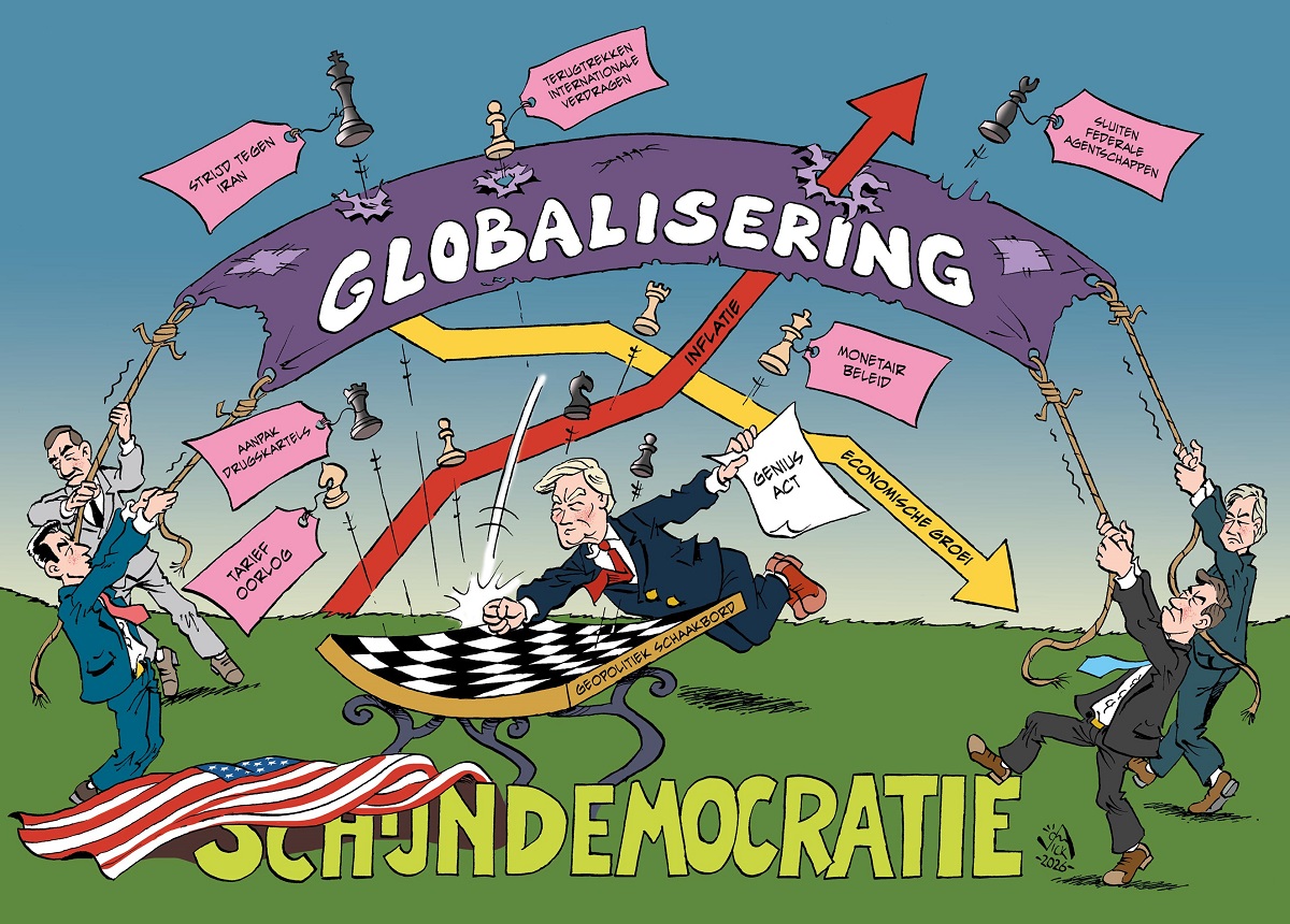 134 Globalisten verliezen terrein, met of zonder Trump