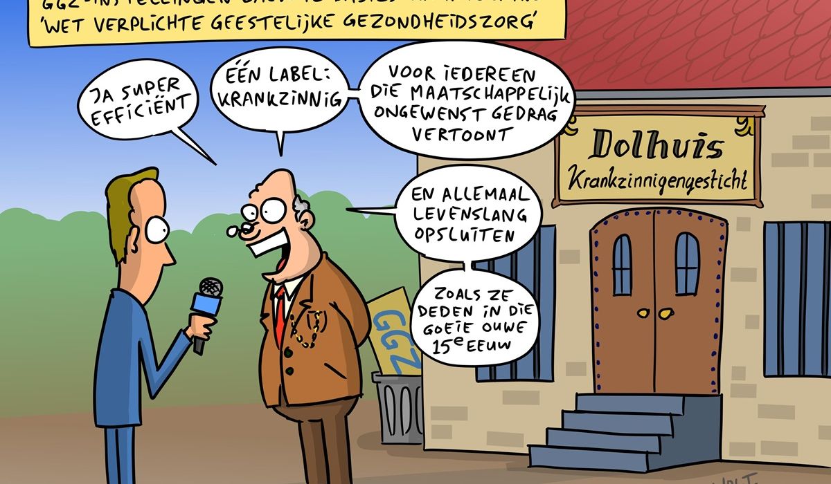 140 Een wetsvoorstel als aanloop naar gedwongen psychiatrische detentie