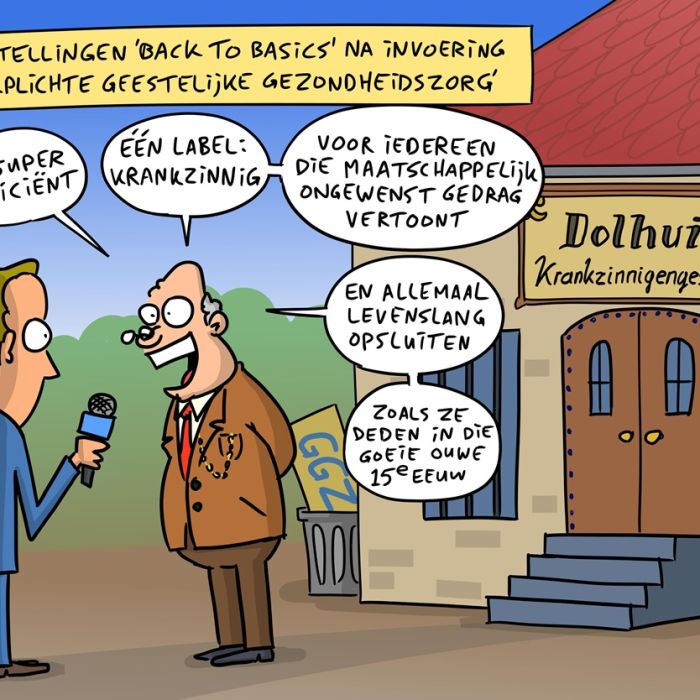 140 Een wetsvoorstel als aanloop naar gedwongen psychiatrische detentie