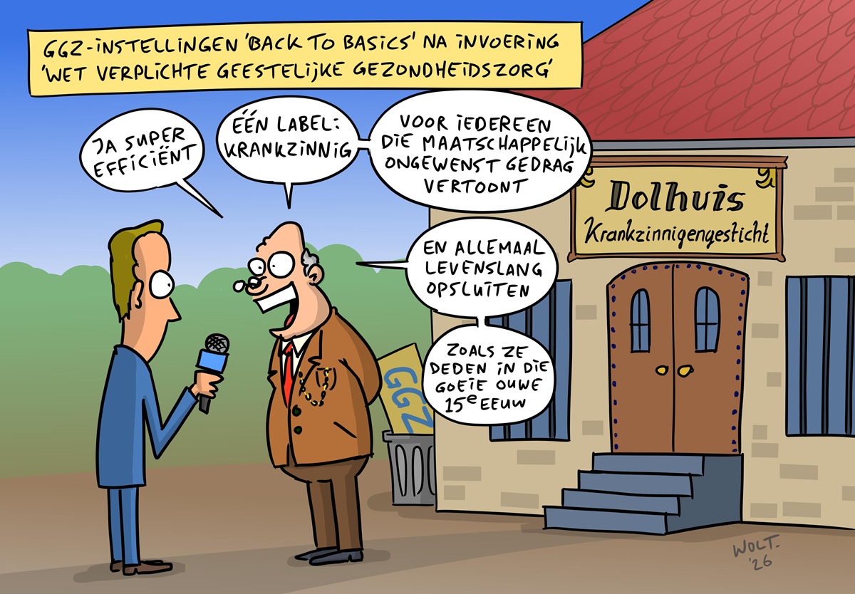 140 Een wetsvoorstel als aanloop naar gedwongen psychiatrische detentie