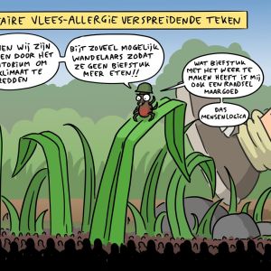 143 De militaire teek als wapen tegen de biefstuk