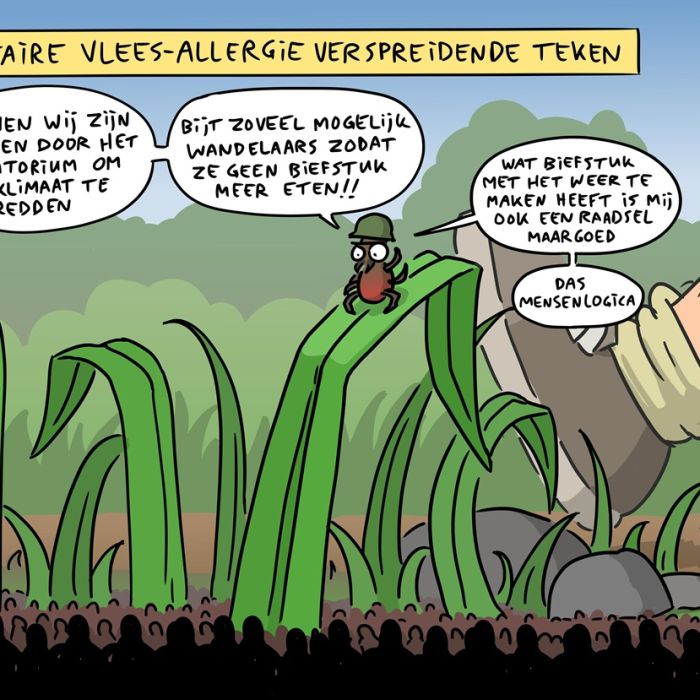 143 De militaire teek als wapen tegen de biefstuk