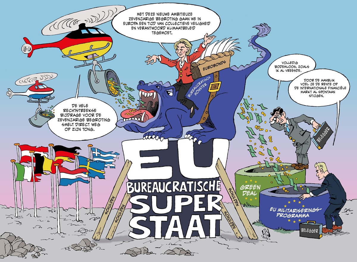 143 Von der Leyen wil Ôé¼ 2,2 biljoen gaan uitgeven aan oorlog en klimaat