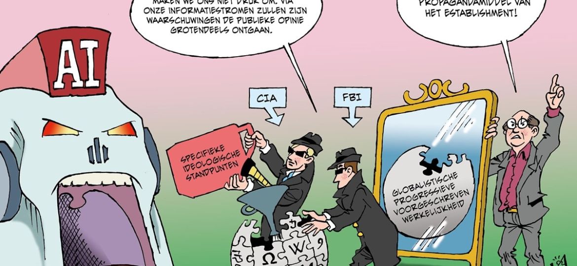 144 Wikipedia is jaren geleden al overgenomen door CIA en FBI