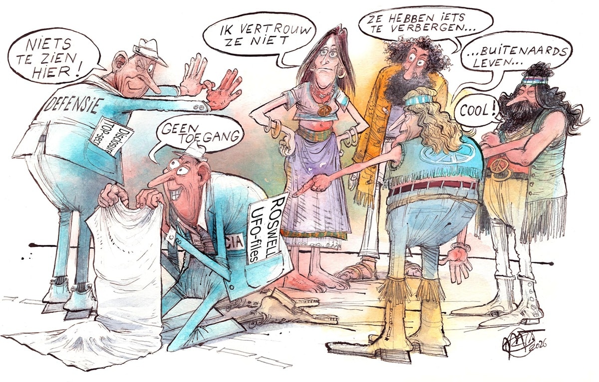 145 Wakkere media gevangen in het UFO narratief
